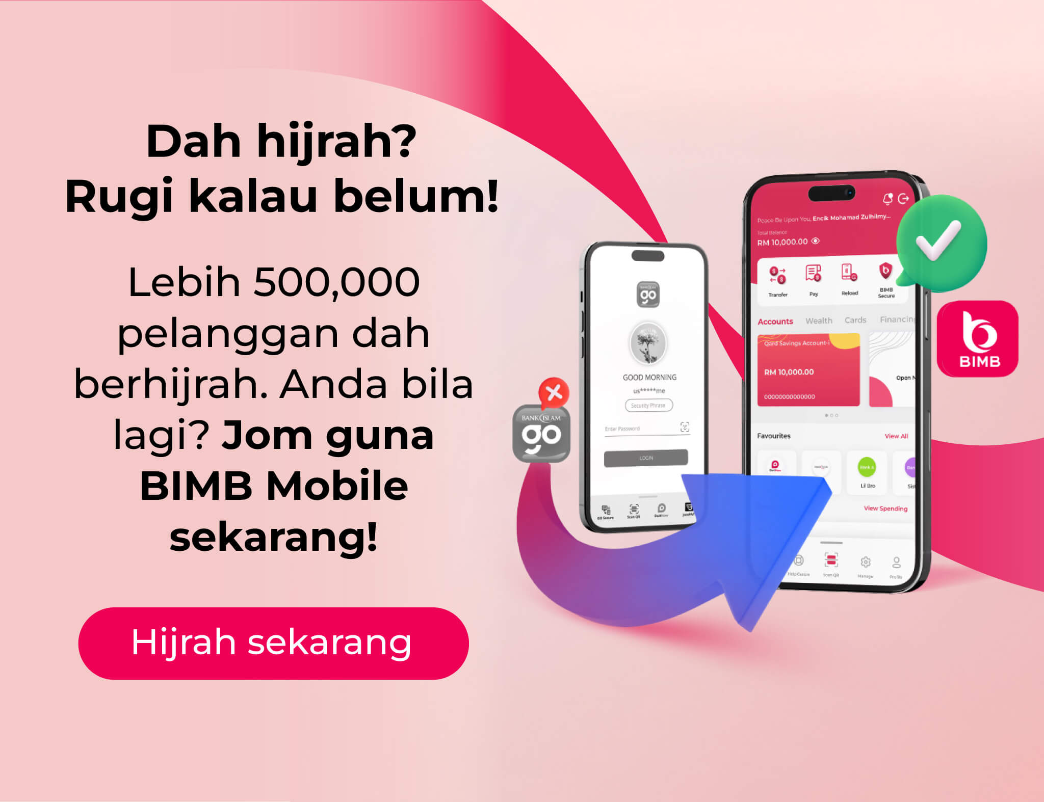 Dah Hijrah ke Aplikasi Baharu Bank Islam? Kemaskini Sekarang!