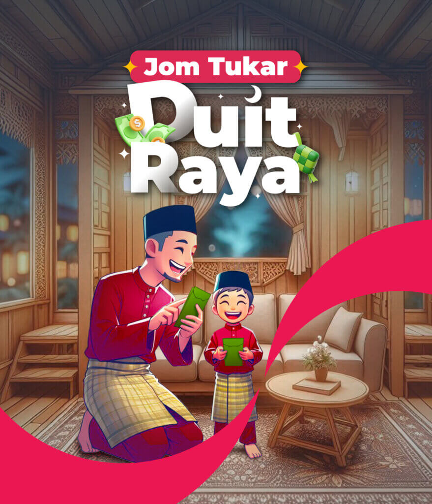 Perkhidmatan Tukar Duit Raya Bank Islam – Mudahkan persiapan raya anda dengan BIMB Mobile.